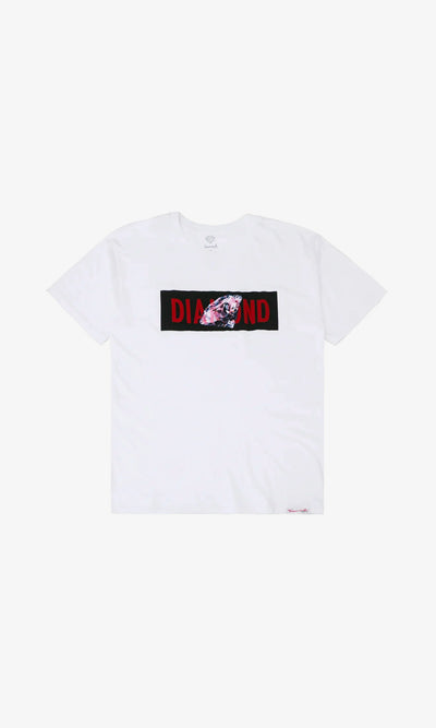 Box Logo Tee - White / Red Camo