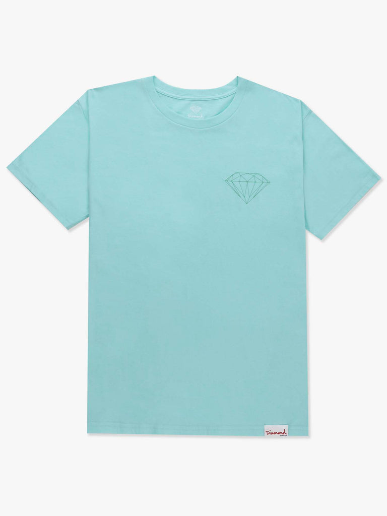 Brilliant Logo Tee - Diamond Blue | Diamond Supply Co.